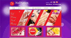 Desktop Screenshot of nailnationspa.com