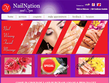 Tablet Screenshot of nailnationspa.com